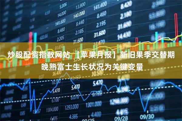 炒股配资指数网站 【苹果月报】新旧果季交替期 晚熟富士生长状况为关键变量